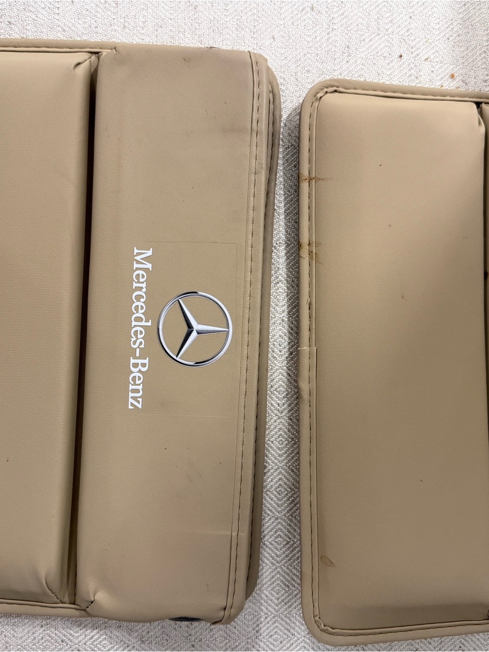 Beige Travel Toiletry Bag Set
